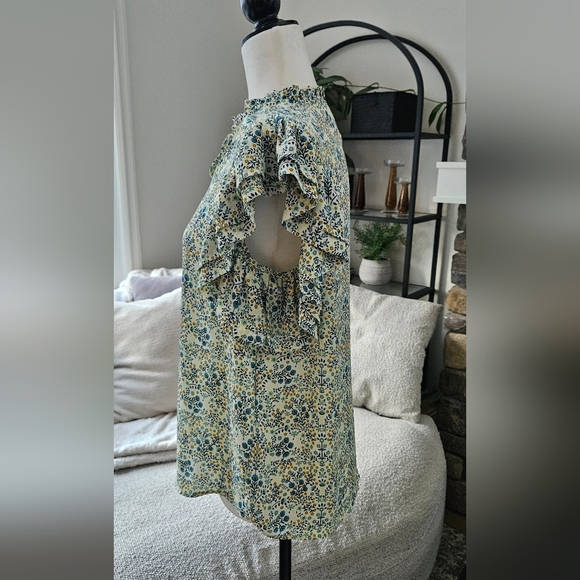 Joie Multicolor Floral Blouse - Picture 3 of 4